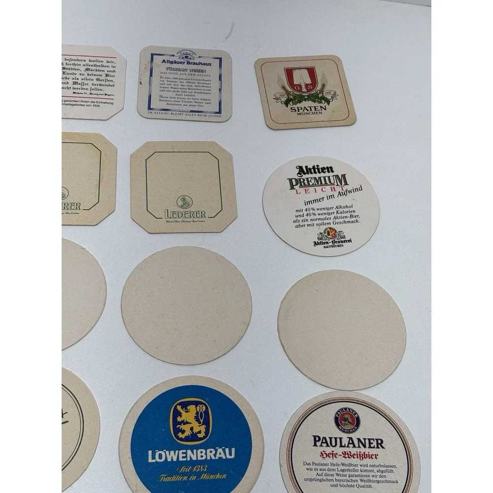 Lot of 16 Vintage Craft Beer Brewery‎ Coasters